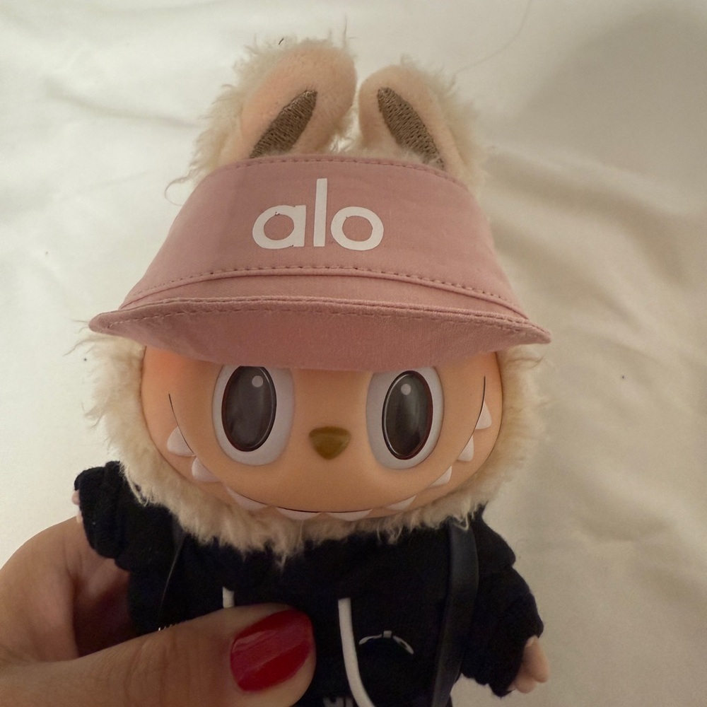 ALO Yoga Pink Labubu Visor